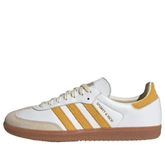 Adidas X Sporty & Rich Samba OG ”White Bold Gold”